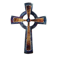 Celtic Cross Jeweled Steel by Broussard