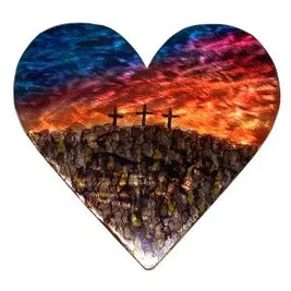 Father's Heart Jeweled Steel by Broussard