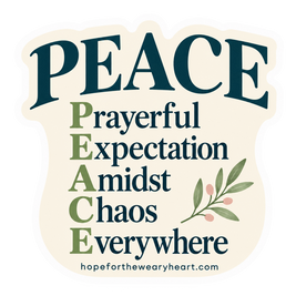PEACE Sticker