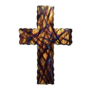 Passion Cross Jeweled Steel by Broussard
