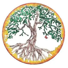 Tree of Life Jeweled Steel by Broussard