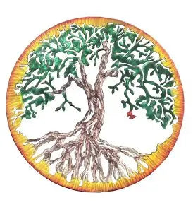 Tree of Life Jeweled Steel by Broussard